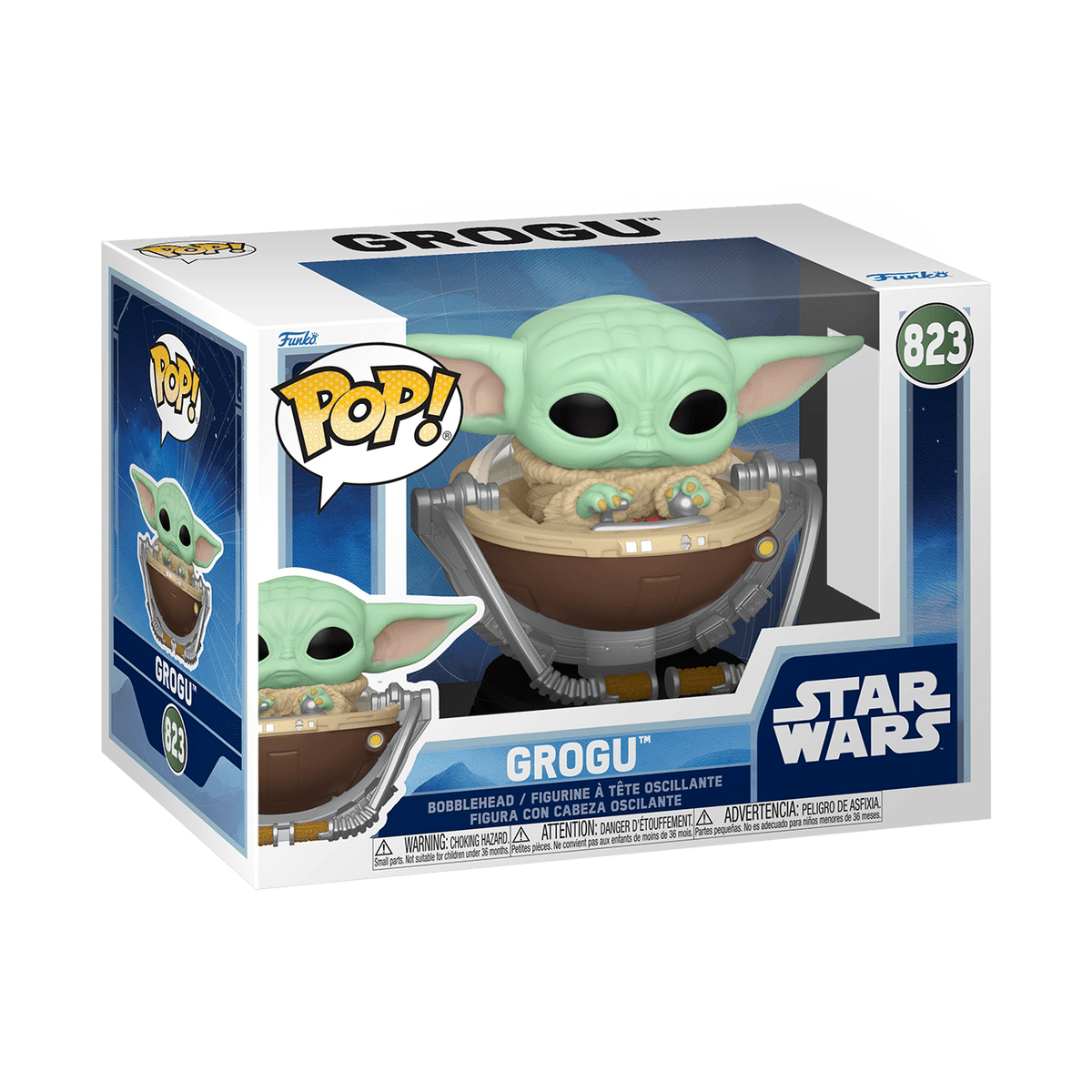 Funko POP! Star Wars: Mandalorian & Grogu - Grogu in Pram Collectible Vinyl Figure