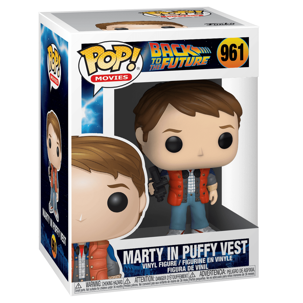 Funko POP! Movies: Back to the Future - Marty in Puffy Vest