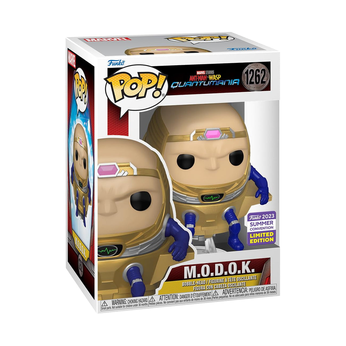 Pop Marvel Ant-Man & Wasp 3.75 Inch Action Figure Exclusive - Unmasked M.O.D.O.K. #1262