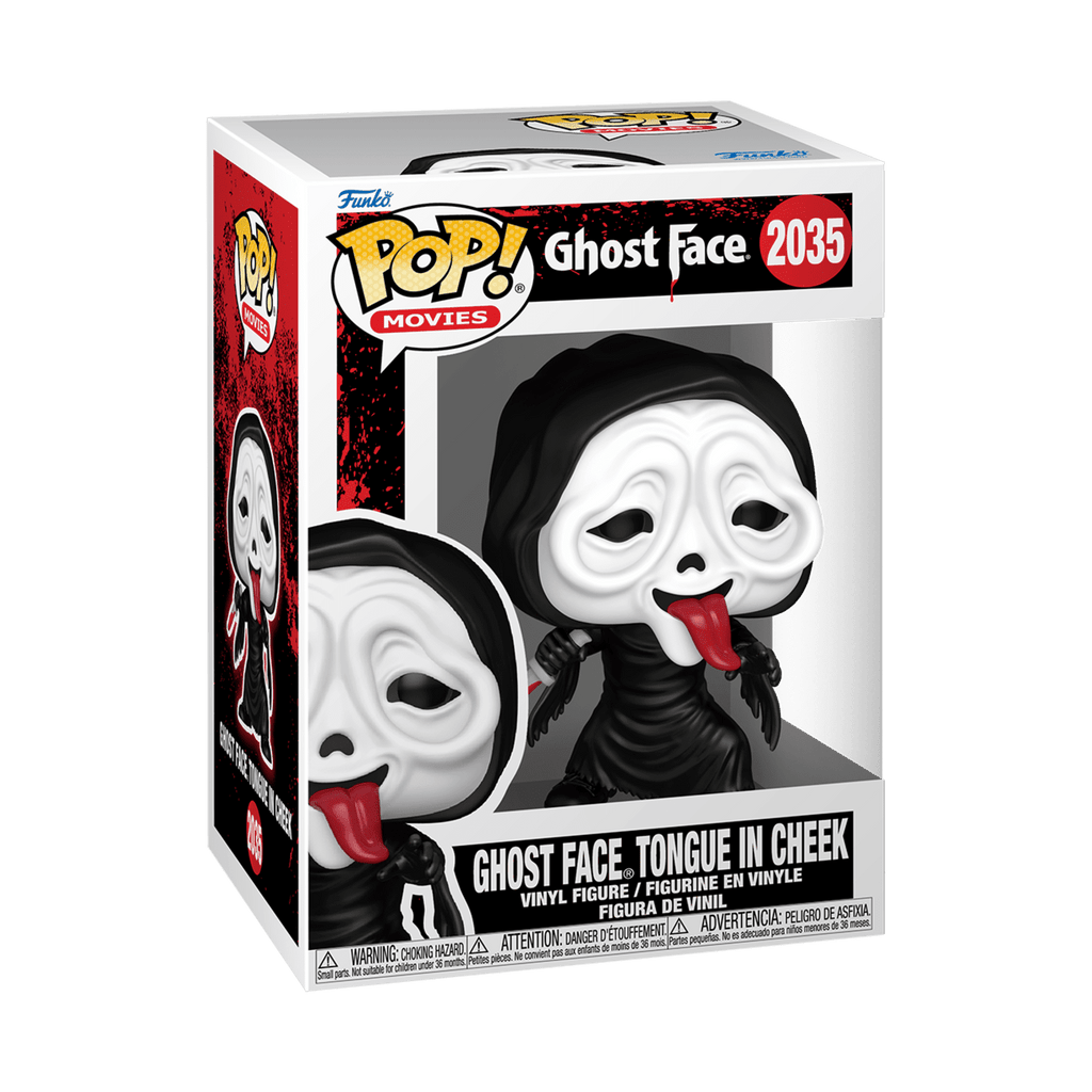 Funko POP! Vinyl:&nbsp;Ghost Face - Ghost Face with Tongue Collectible Vinyl Figure