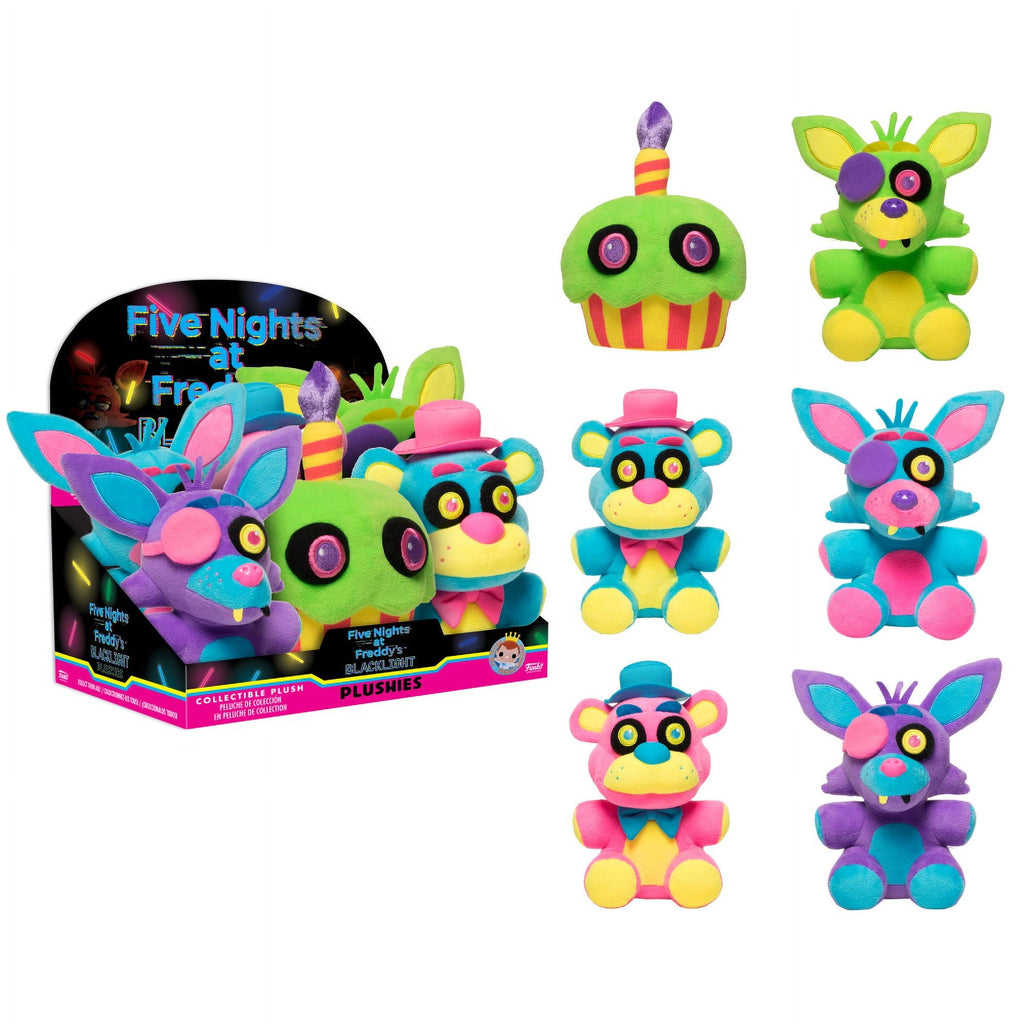 Funko Plush: Five Nights at Freddy's - Foxy Purple Blacklight