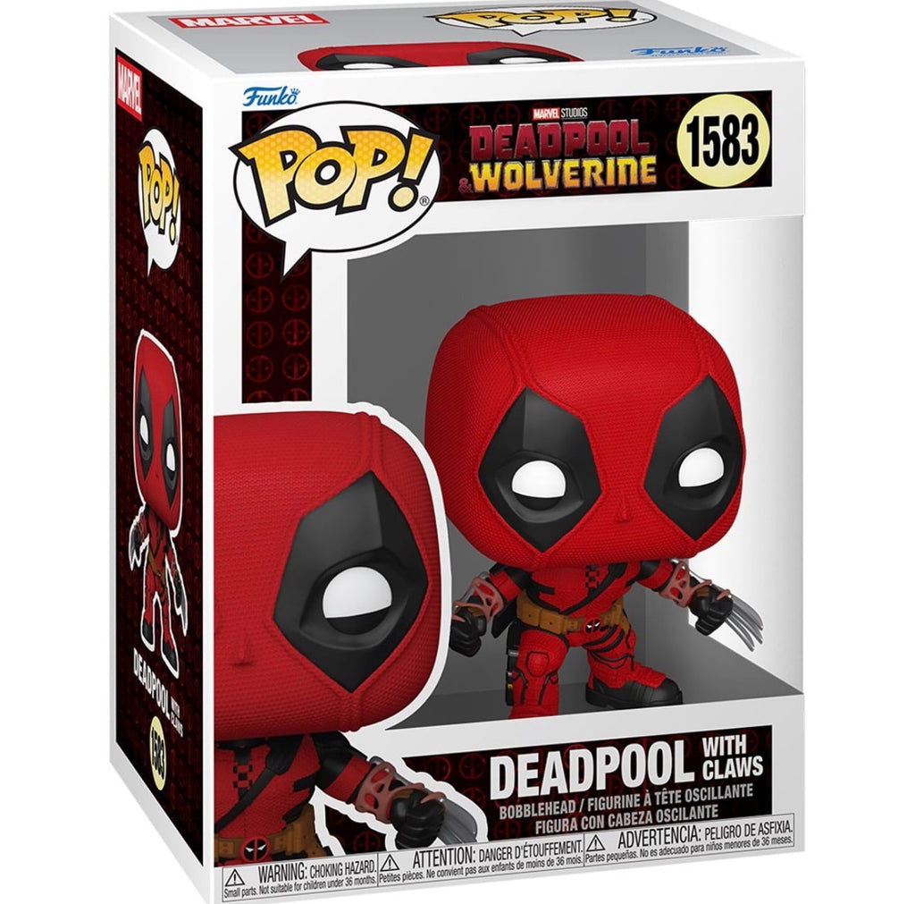 Deadpool & Wolverine Deadpool with Claws Funko Pop! Vinyl Figure #1583
