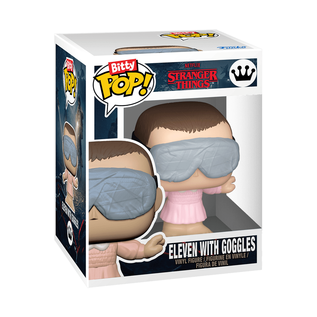 Funko Bitty POP! Box: Stranger Things - Byers House with Upside Down Will and Eleven with Goggles Collectible Vinyl Mini-Figures