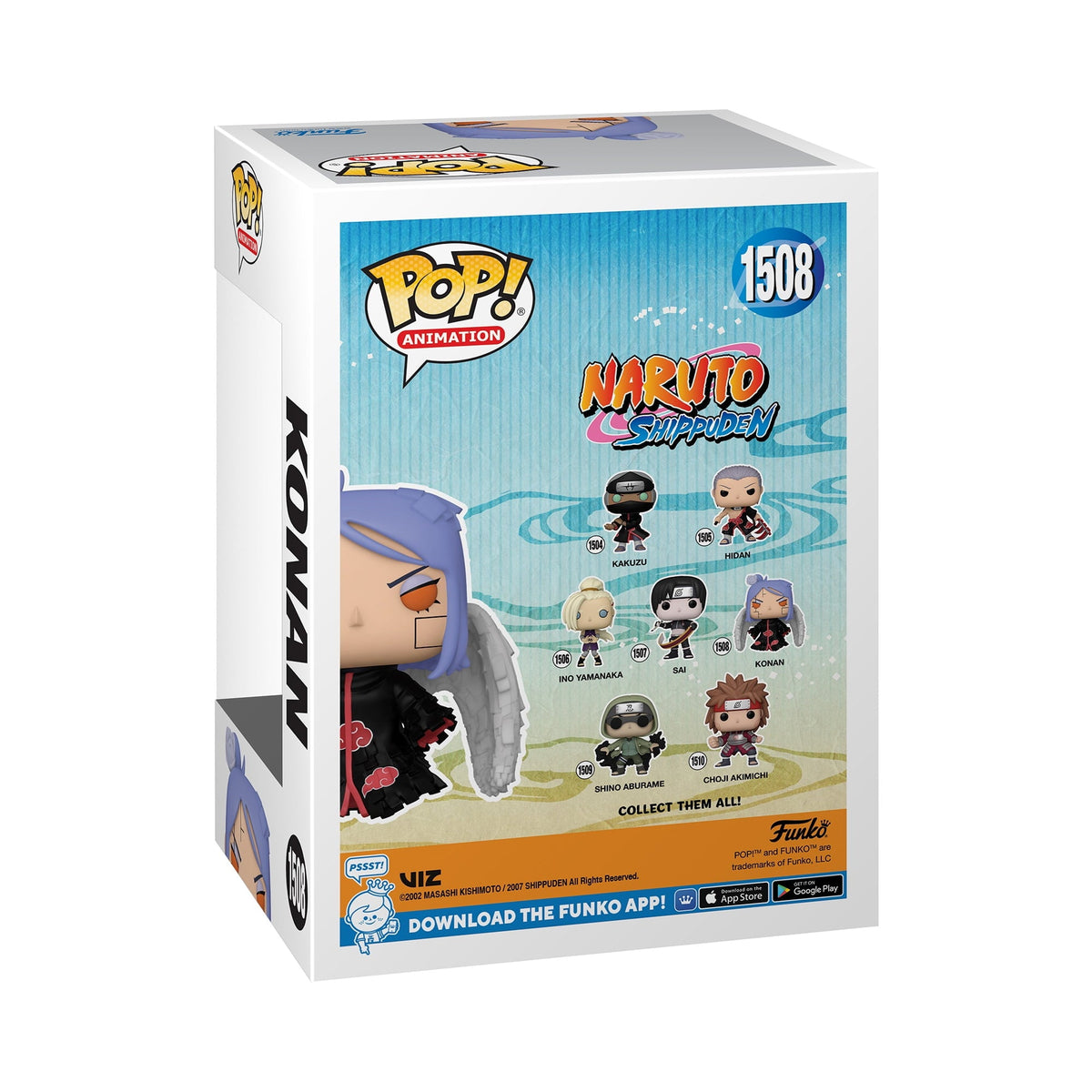 Funko Pop! Naruto: Shippuden Konan Vinyl Figure #1508