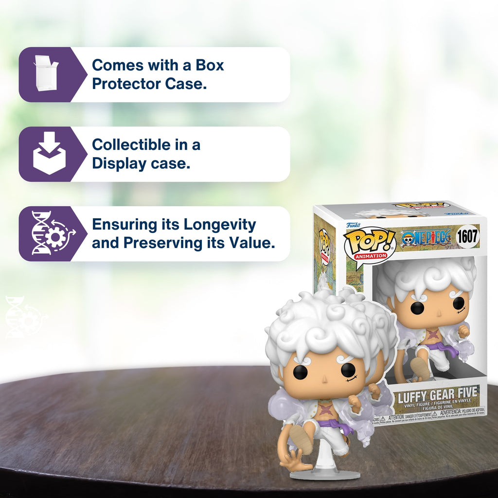 Funko Pop! Animation One Piece: Luffy Gear Five 1607 - Collectible Vinyl Figure with Box Protector