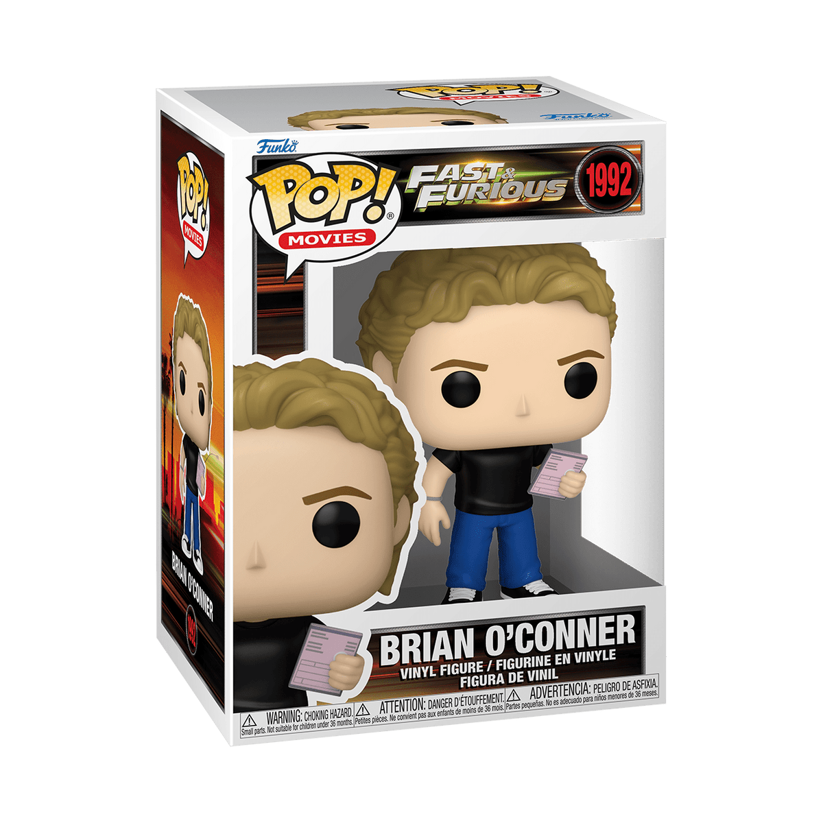 Funko POP Movies: Fast & Furious - Brian O'Conner Collectible Vinyl Figure