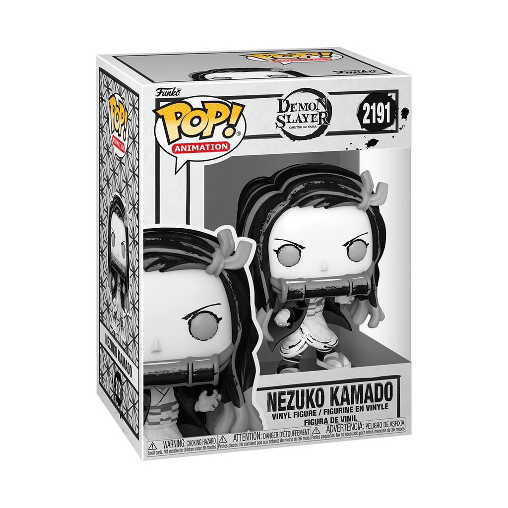 Funko POP Animation: Demon Slayer - Nezuko (Sumi-Ink) Collectible Vinyl Figure
