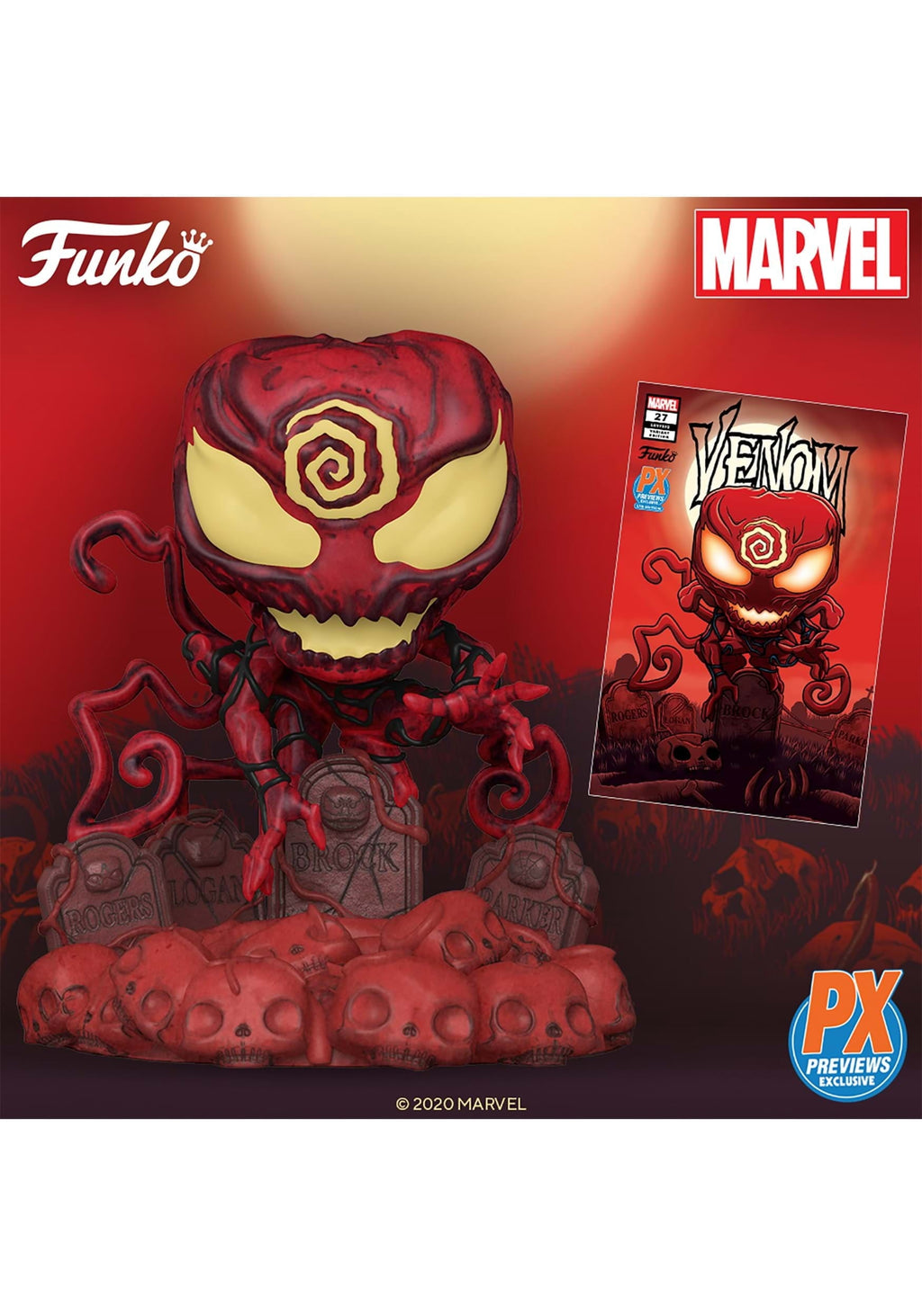 Pop Marvel Absolute Carnage 3.75 Inch Action Figure Exclusive - Carnage #673