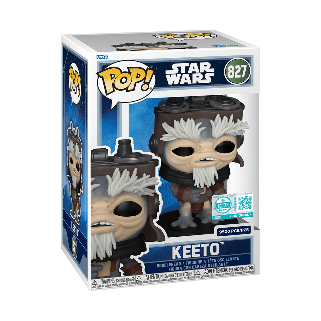 Funko POP! Supreme Limited Edition: Star Wars: Mandalorian & Grogu - Keeto Walmart Exclusive Collectible Vinyl Figure
