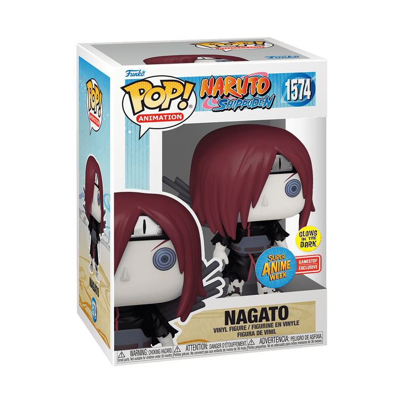 Funko Pop! Animation: Naruto Shippuden - Nagato #1574 Glow-in-the-dark Exclusive