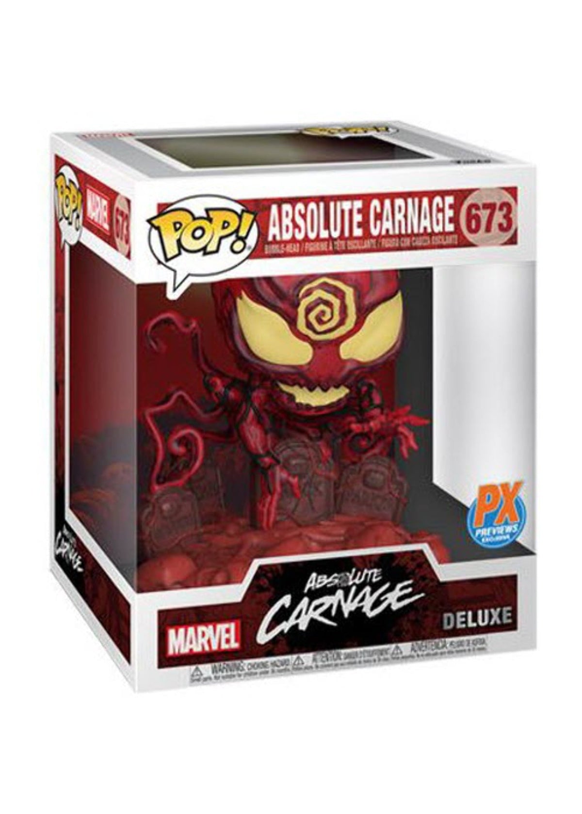 Pop Marvel Absolute Carnage 3.75 Inch Action Figure Exclusive - Carnage #673