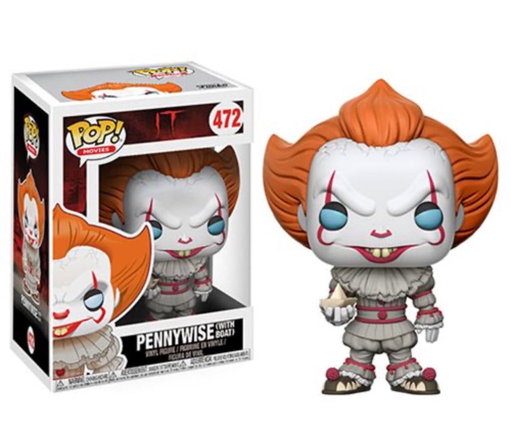 Funko Pop! Movies: IT (Stephen King) ââ‚?Pennywise Clown Vinyl Figure #472 Collectible