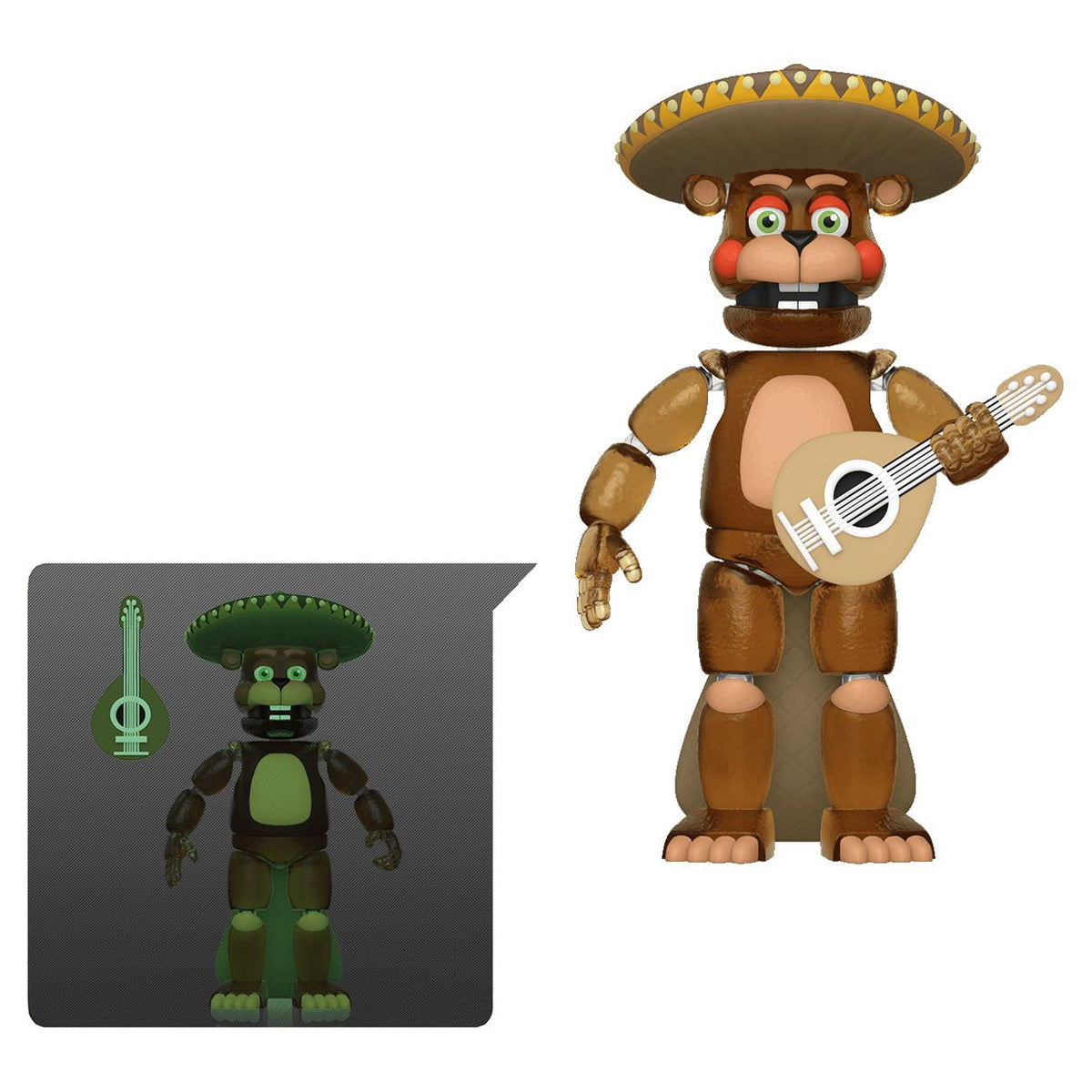 Funko Action Figure: FNAF Pizza Sim - El Chip (Translucent Glow)