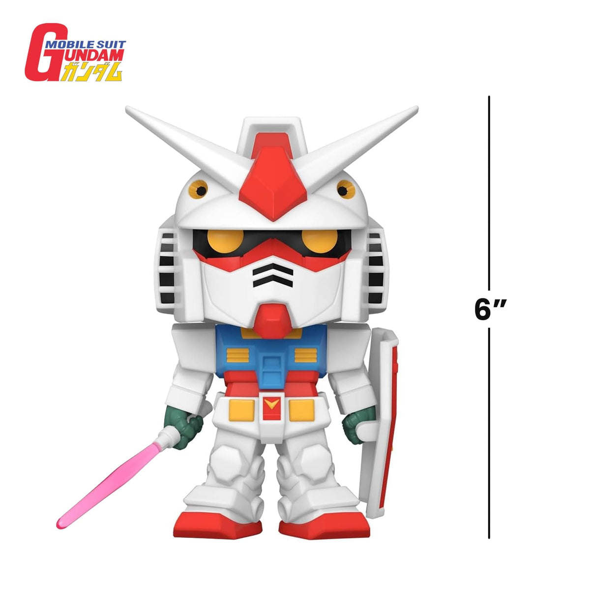 FUNKO POP! Super 6-Inch Mobile Suit Gundam - RX-78-2 Gundam, Funko, Gifts