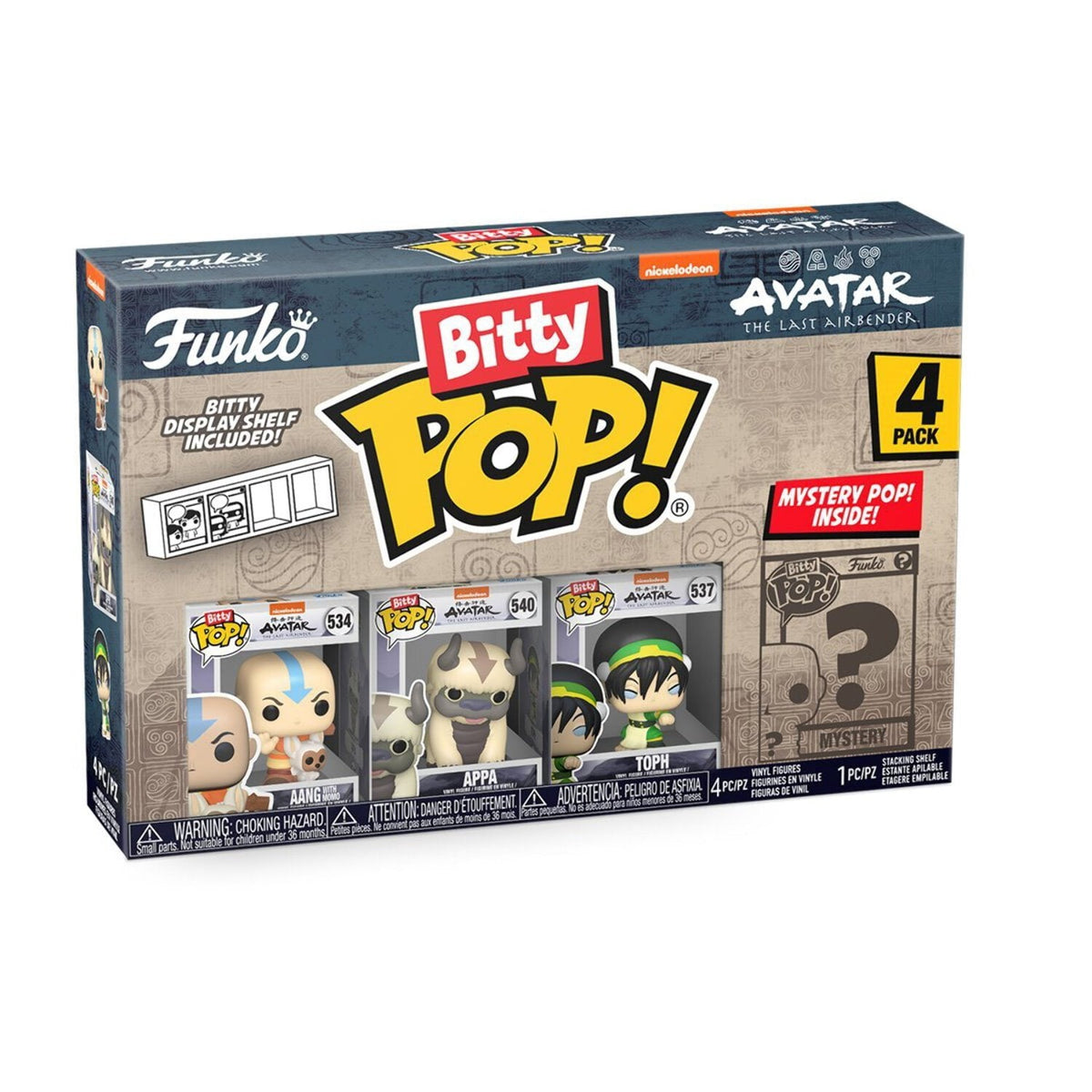 Avatar: TLA Azula Bitty Pop! Mini-Figure 4-Pack