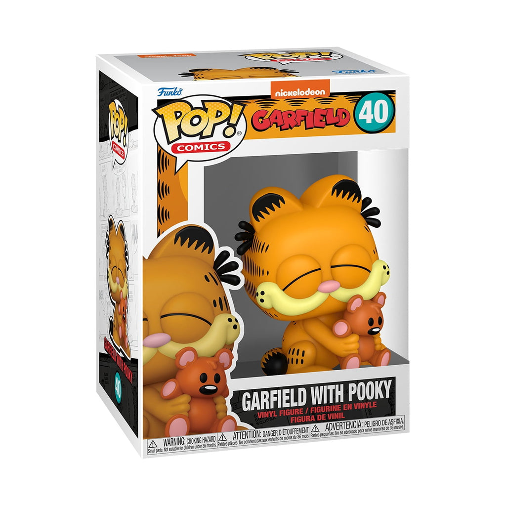 Funko Pop Comics 40 Garfield with Pooky Vinyl Figure 2024