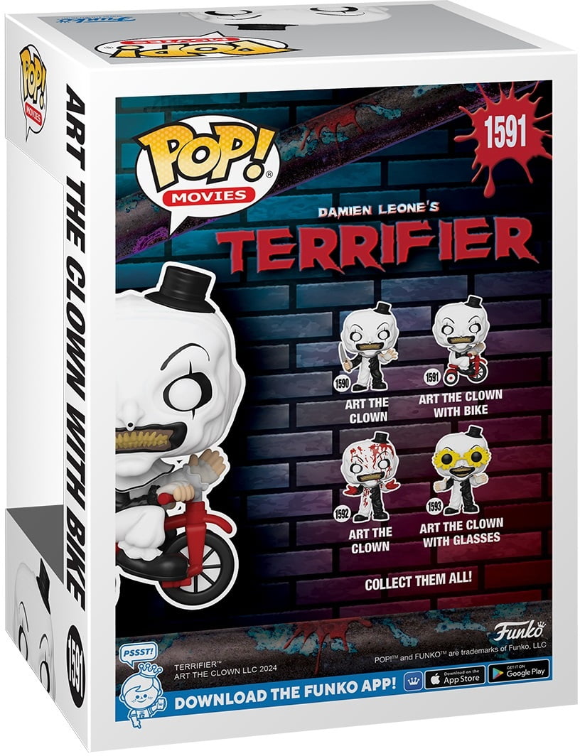 FUNKO POP! Movies: Terrifier - Art the Clown with Bike