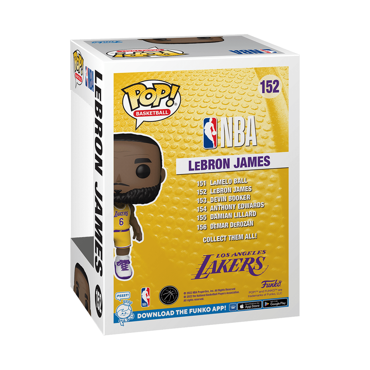 Funko Pop! NBA: Lakers - LeBron James Vinyl Figure