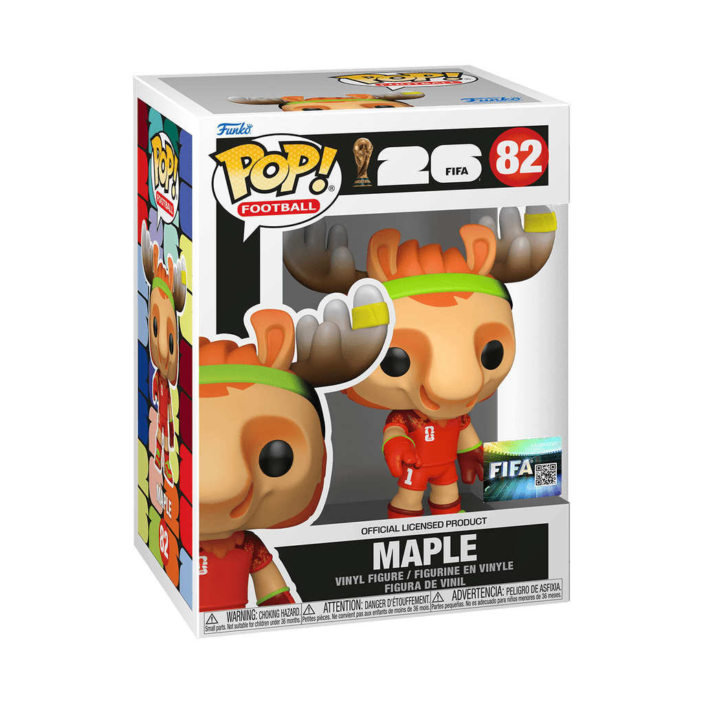 Funko POP FIFA Mascots: World Cup 2026 - Maple the Moose Collectible Vinyl Figure