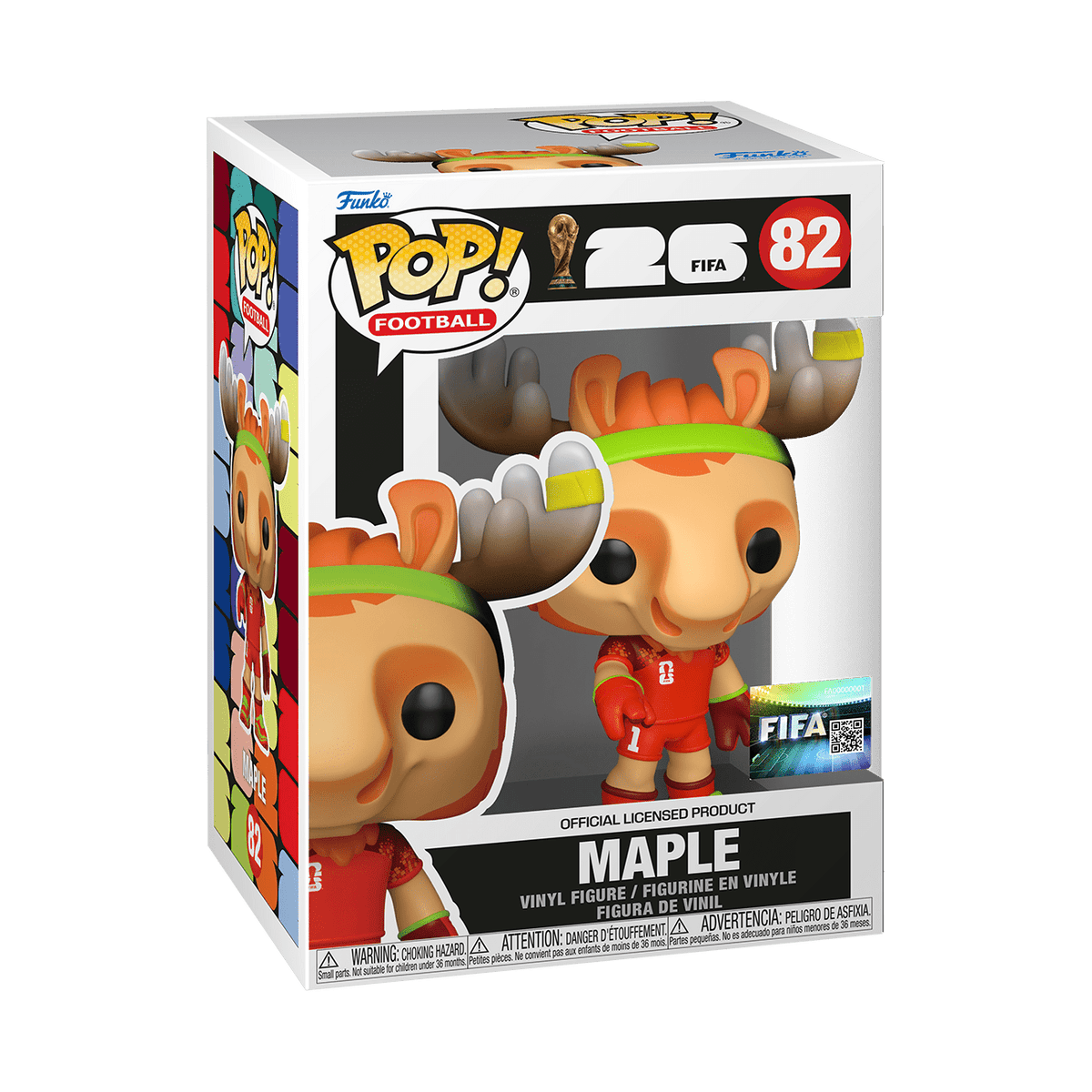 Funko POP FIFA Mascots: World Cup 2026 - Maple the Moose Collectible Vinyl Figure