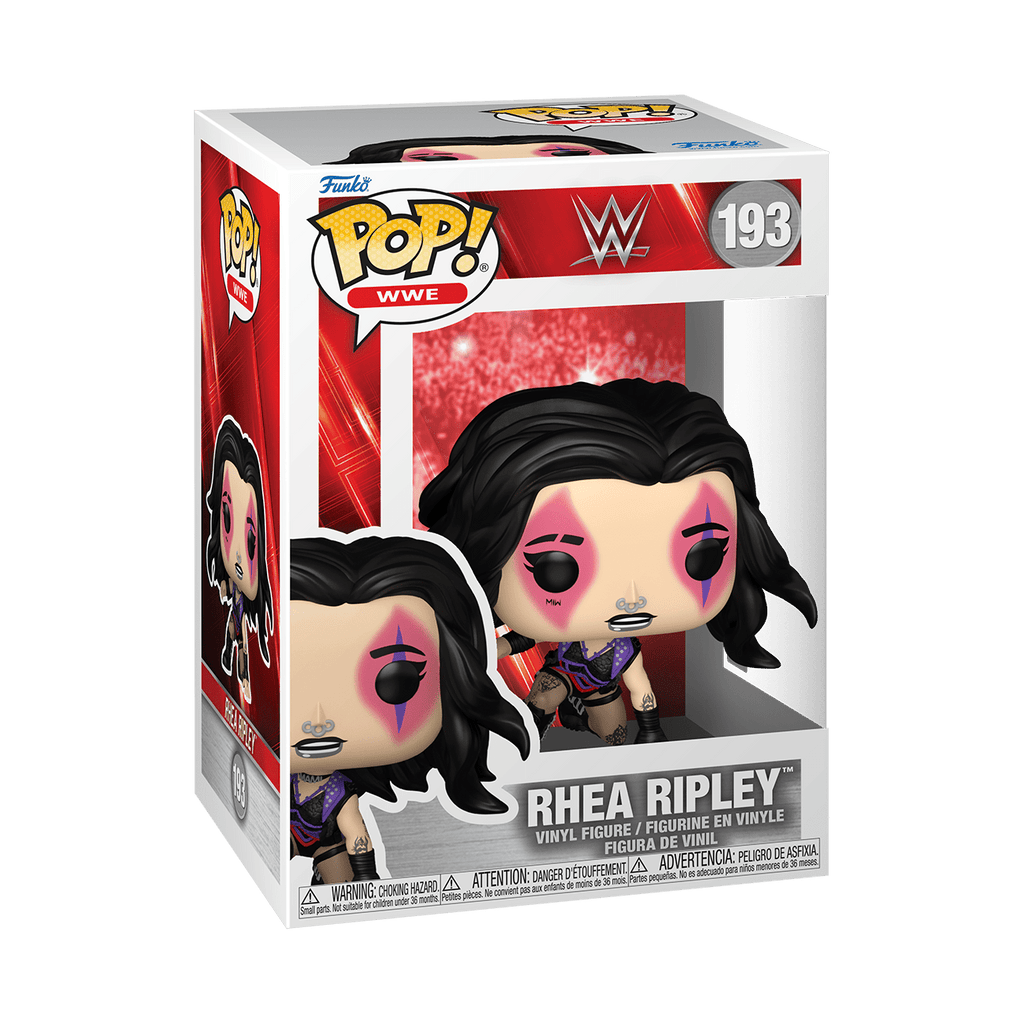 Funko POP WWE: Rhea Ripley WM40 with Possible Blacklight Chase Collectible Vinyl Figure