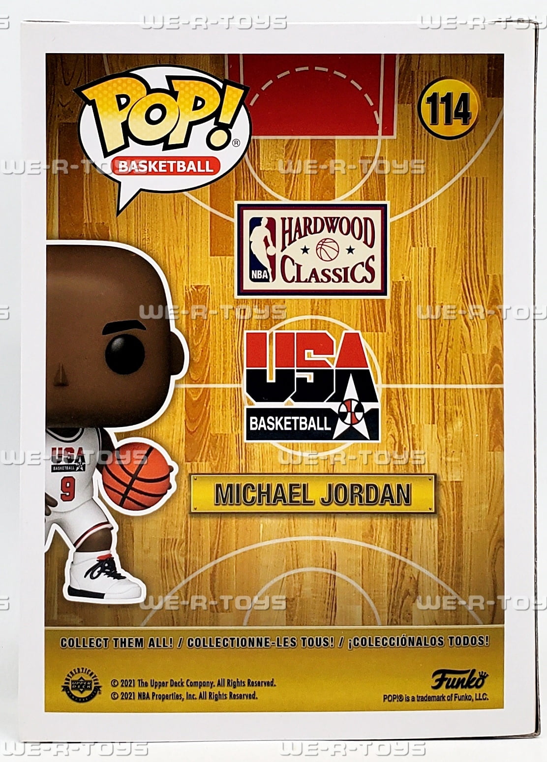 Funko POP! NBA: Legends - Michael Jordan (1992 Team USA White)