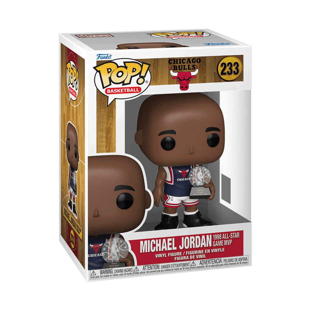 Funko POP! NBA: Bulls- Michael Jordan (1998 ASG MVP) Collectible Vinyl Figure