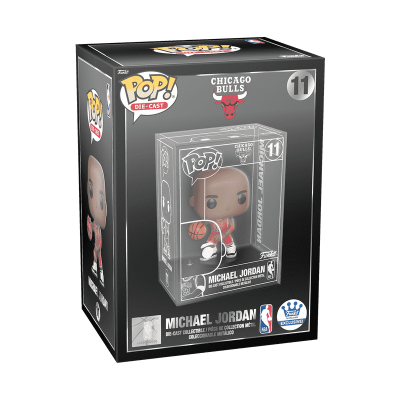 Michael Jordan (Chicago Bulls) NBA Funko Pop! Die-Cast Exclusive Blind Box