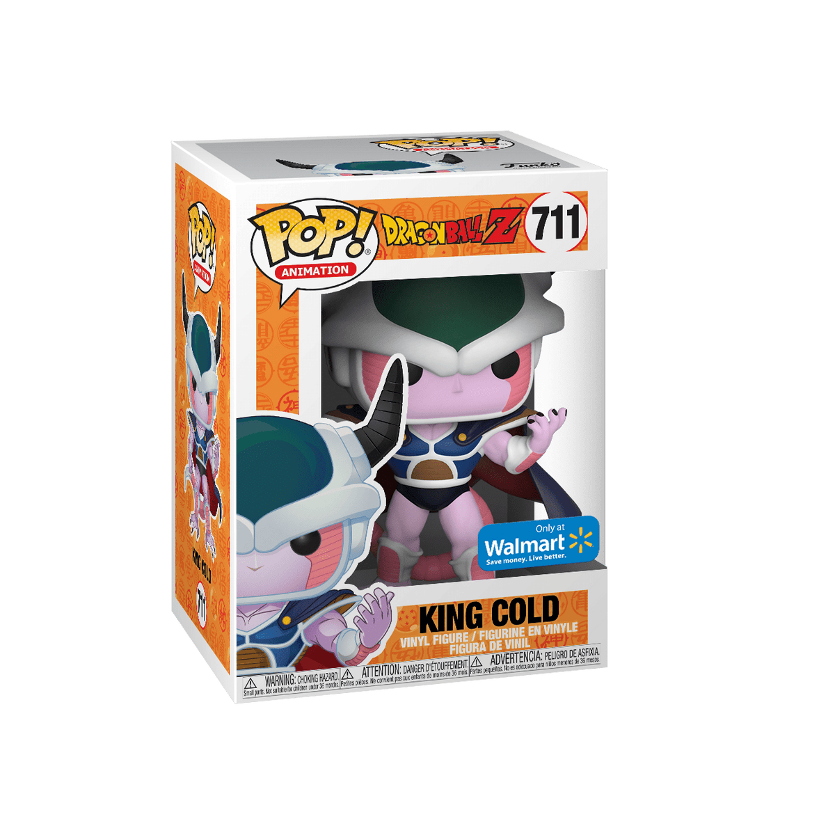 Funko POP! Animation: DBZ S7 - King Cold - Walmart Exclusive