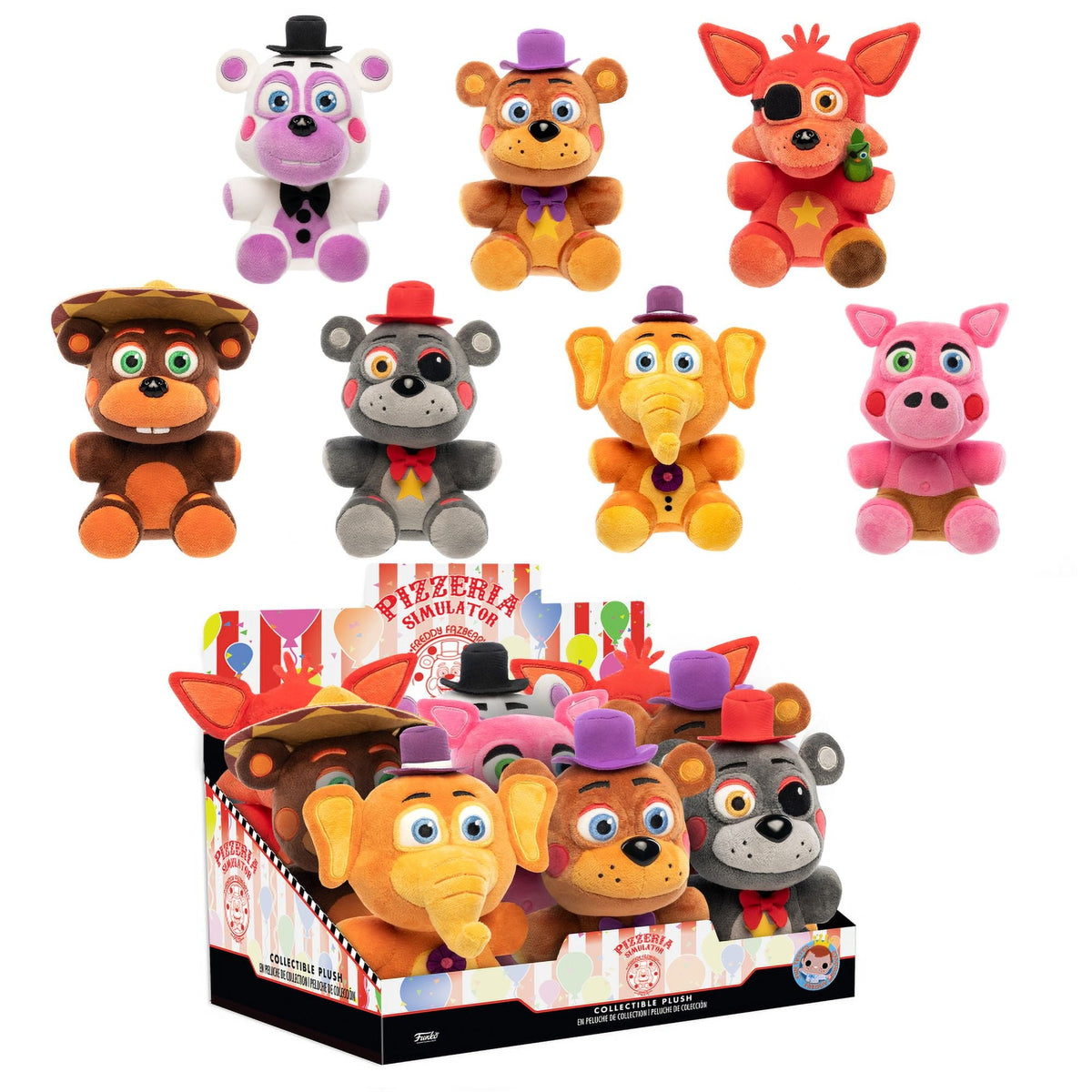 Funko Plush: FNAF Pizza Sim - Rockstar Foxy