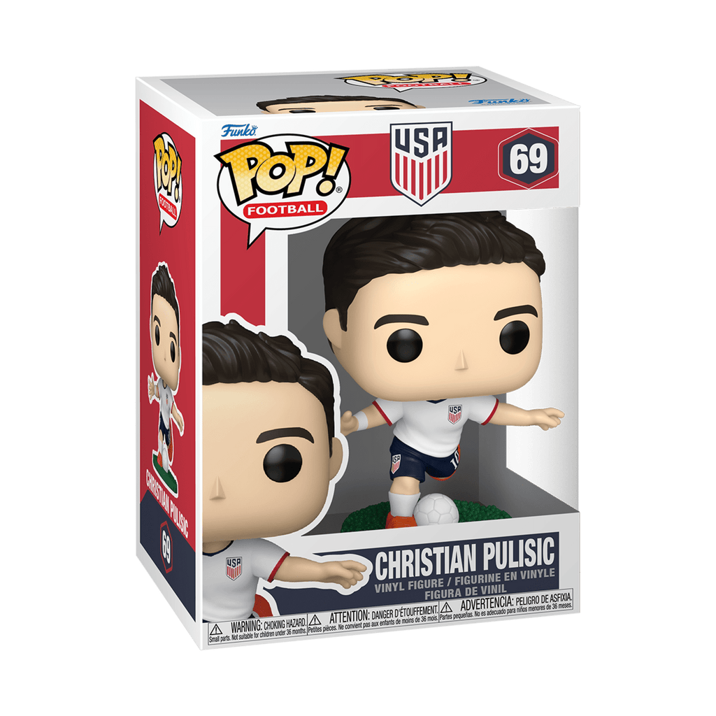 Funko POP Football: USA - Christian Pulisic Collectible Vinyl Figure