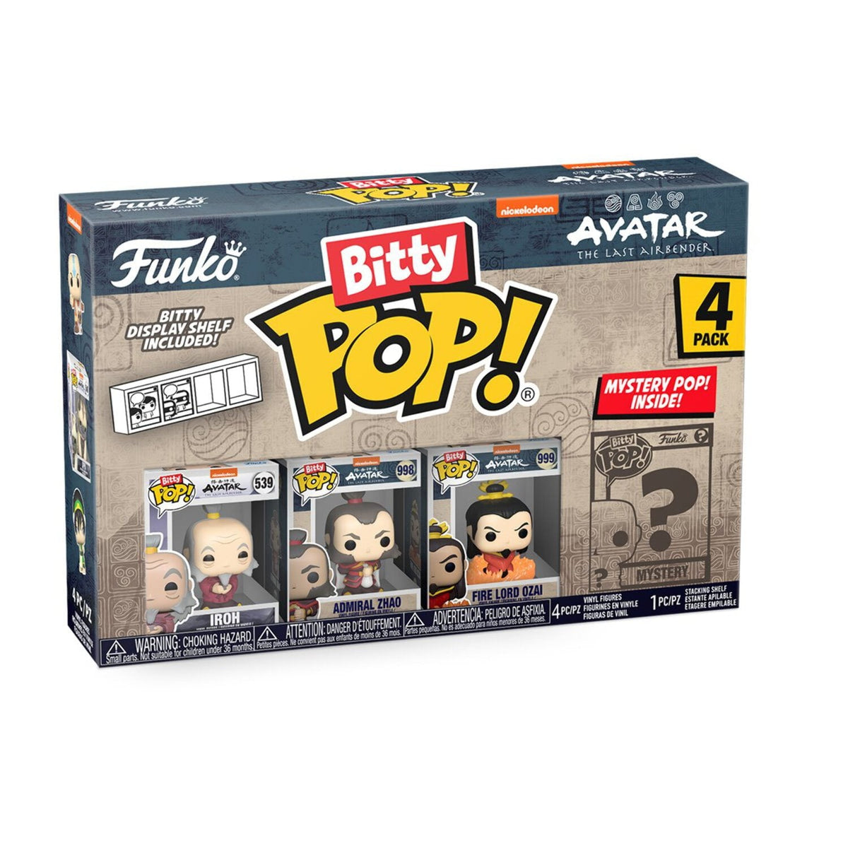 Avatar: TLA Azula Bitty Pop! Mini-Figure 4-Pack
