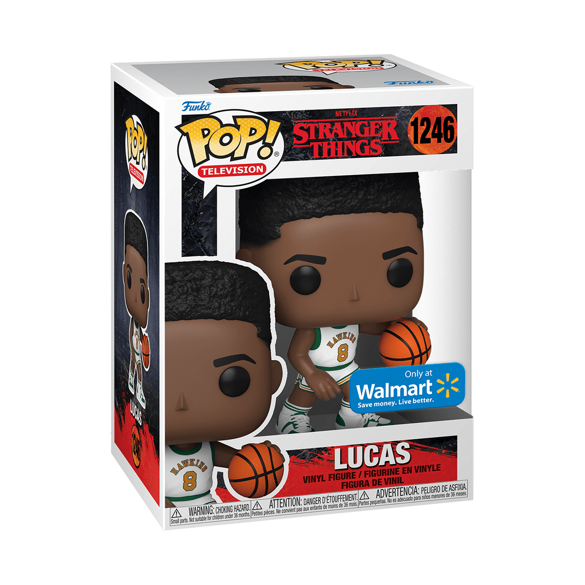 Funko Pop! TV: Stranger Things - Lucas Sinclair Vinyl Figure (Walmart Exclusive)