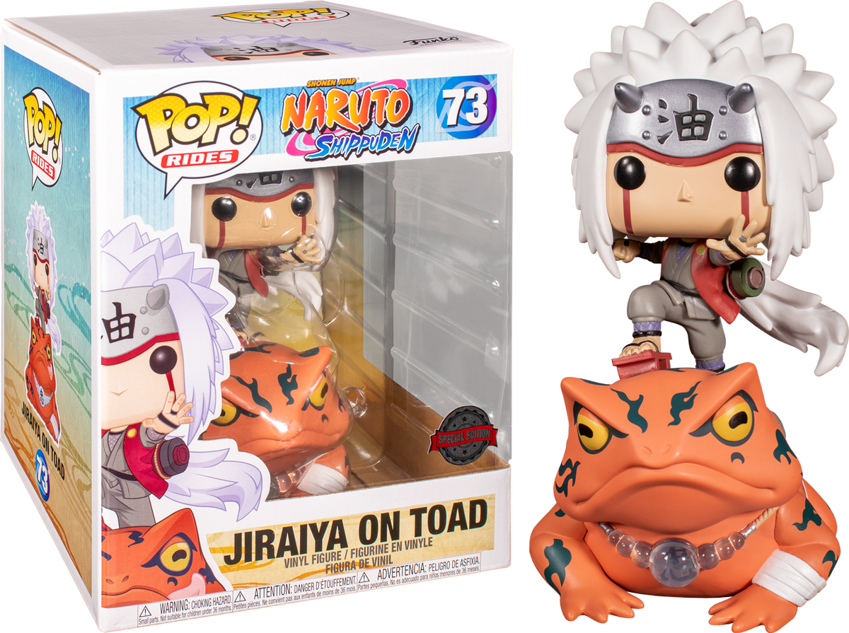 Funko POP! Jiraiya on Toad Vinyl Figure (7.5")