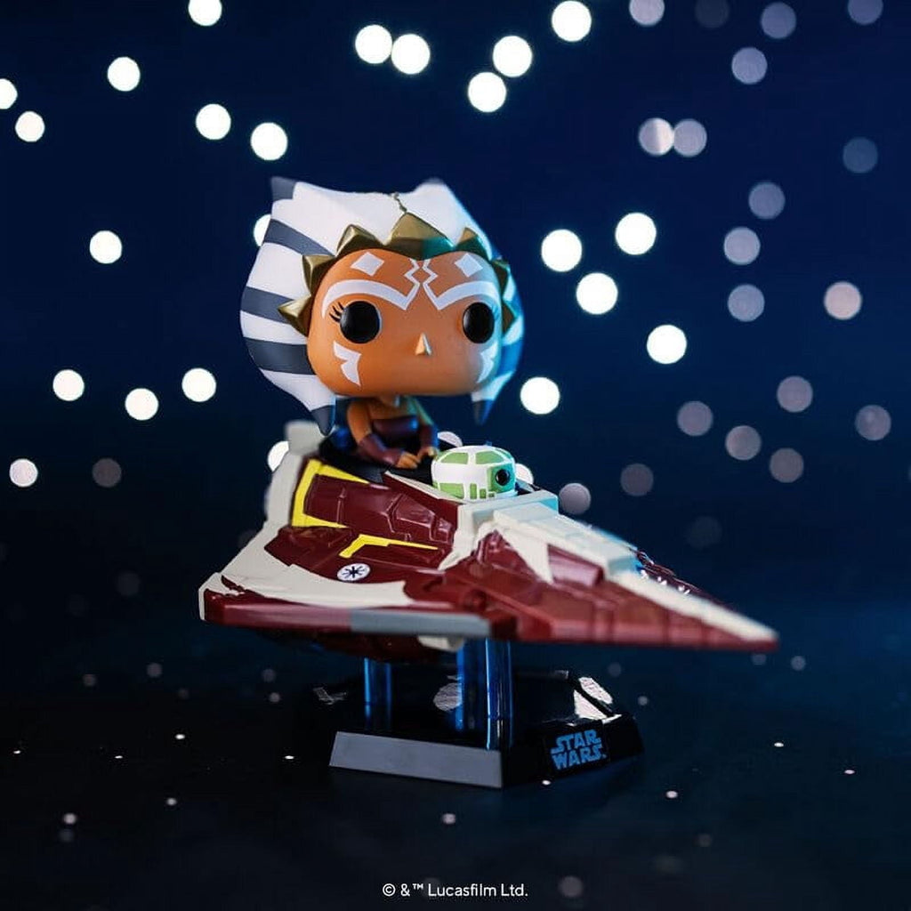 Pop Star Wars 3.75 Inch Action Figure Rides Exclusive - Ahsoka Tano in Delta-7B #638