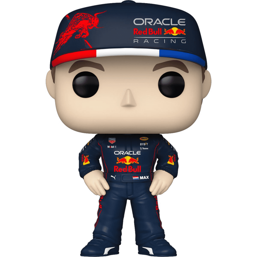 Oracle Redbull Racing Funko Age over 3 Max Verstappen Vinyl Figure, 3.75"