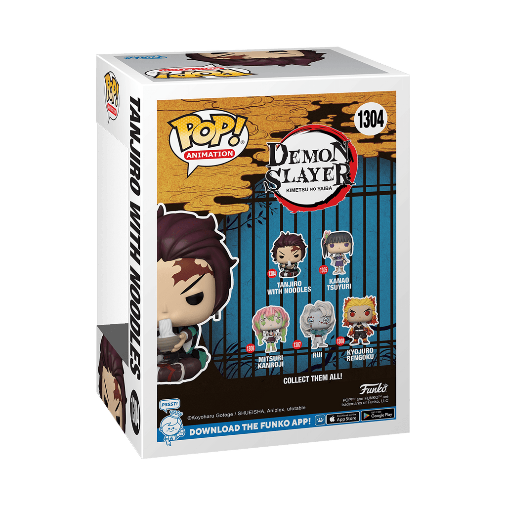 Funko Pop! Animation: Demon Slayer - Tanjiro with Noodles Vinyl Figure