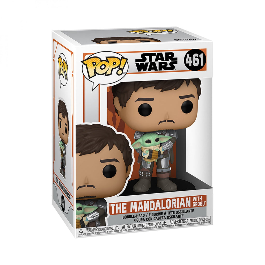 Funko POP! Star Wars: The Mandalorian - Mando Holding Child