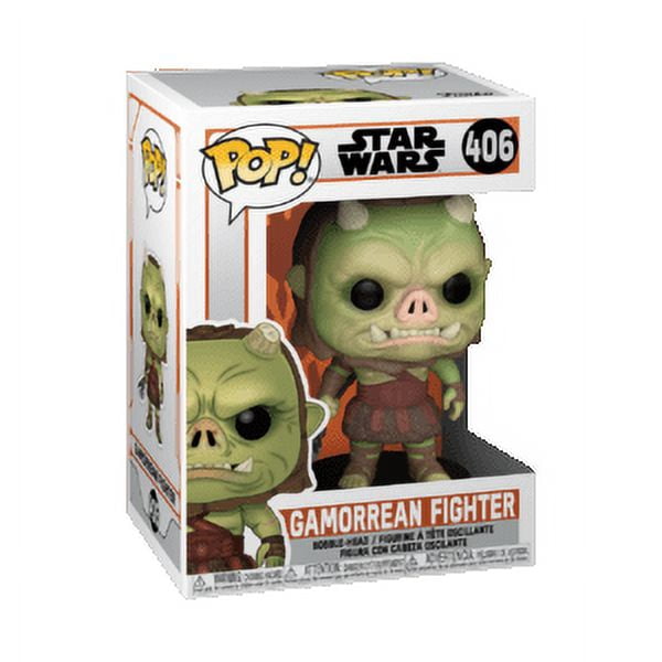 Funko Pop! Star Wars The Mandalorian Collectible Gamorrean Fighter Action Figure, 6.4" x 4.55"
