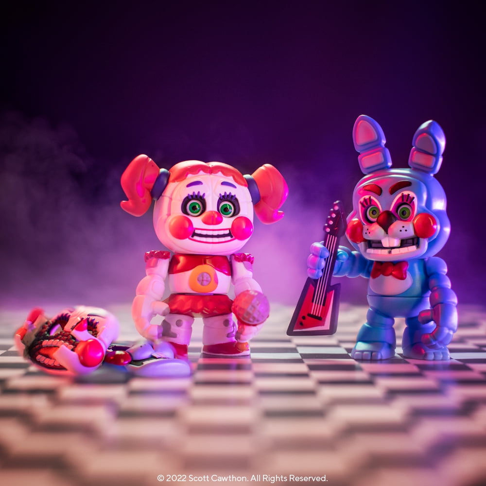 Five Nights at Freddy's Snap: Toy Bonnie & Baby 2Pk