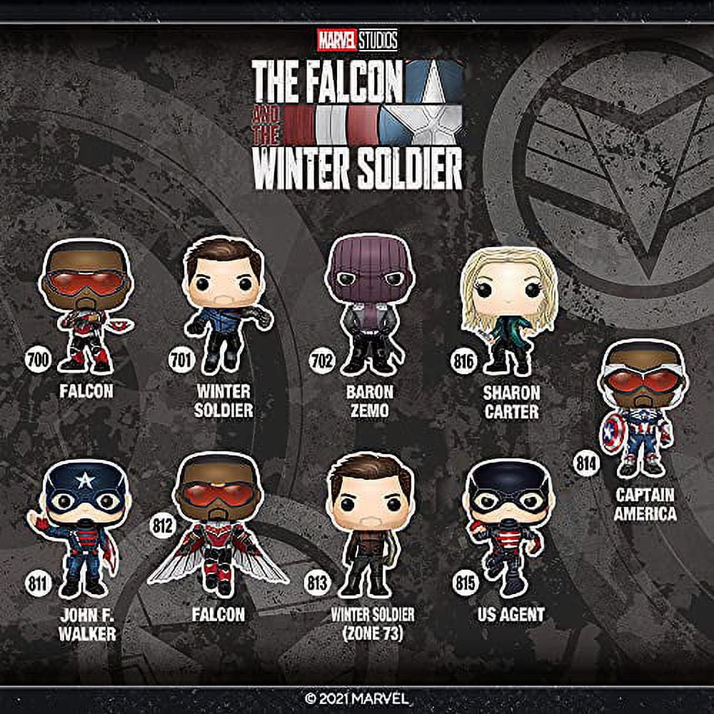 818 Captain America (Shield) Marvel Falcon Winter Soldier Funko POP