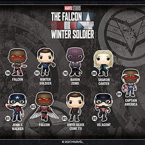 818 Captain America (Shield) Marvel Falcon Winter Soldier Funko POP