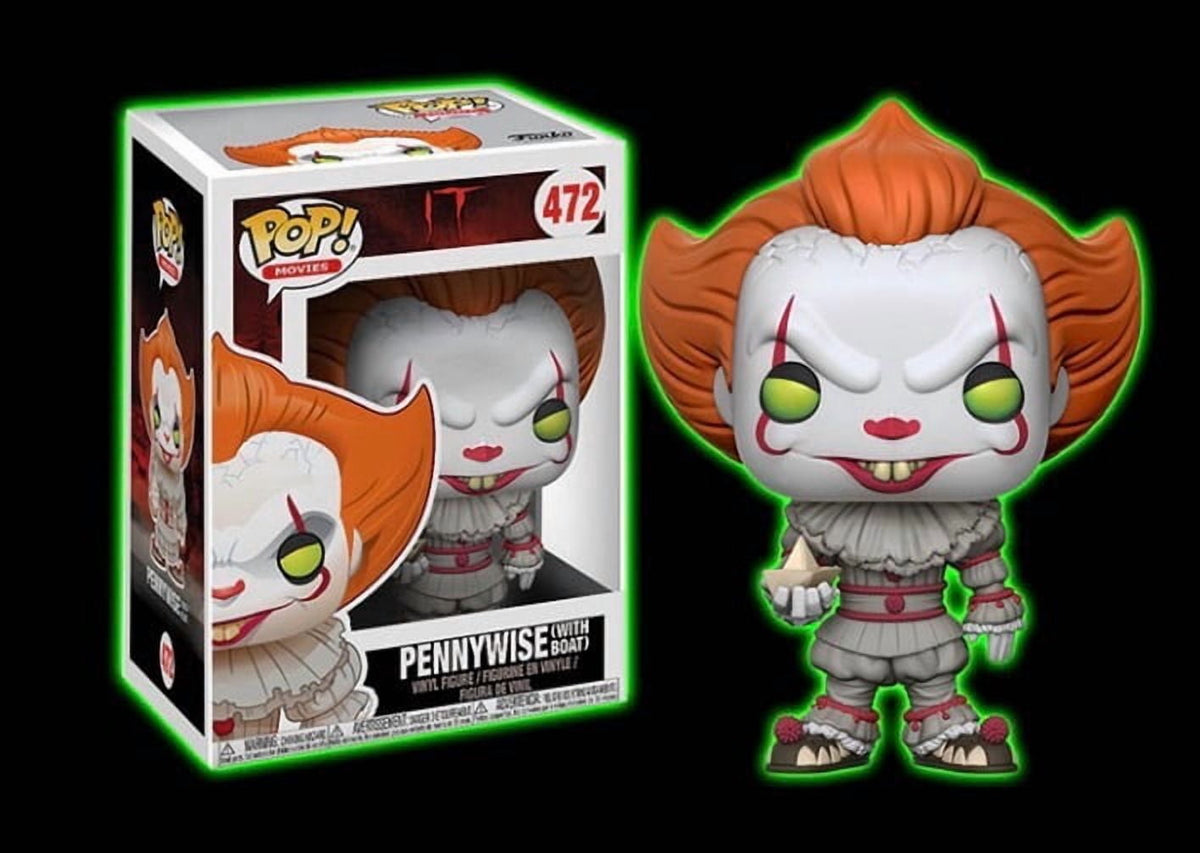 Funko Pop! Movies: IT (Stephen King) ââ‚?Pennywise Clown Vinyl Figure #472 Collectible