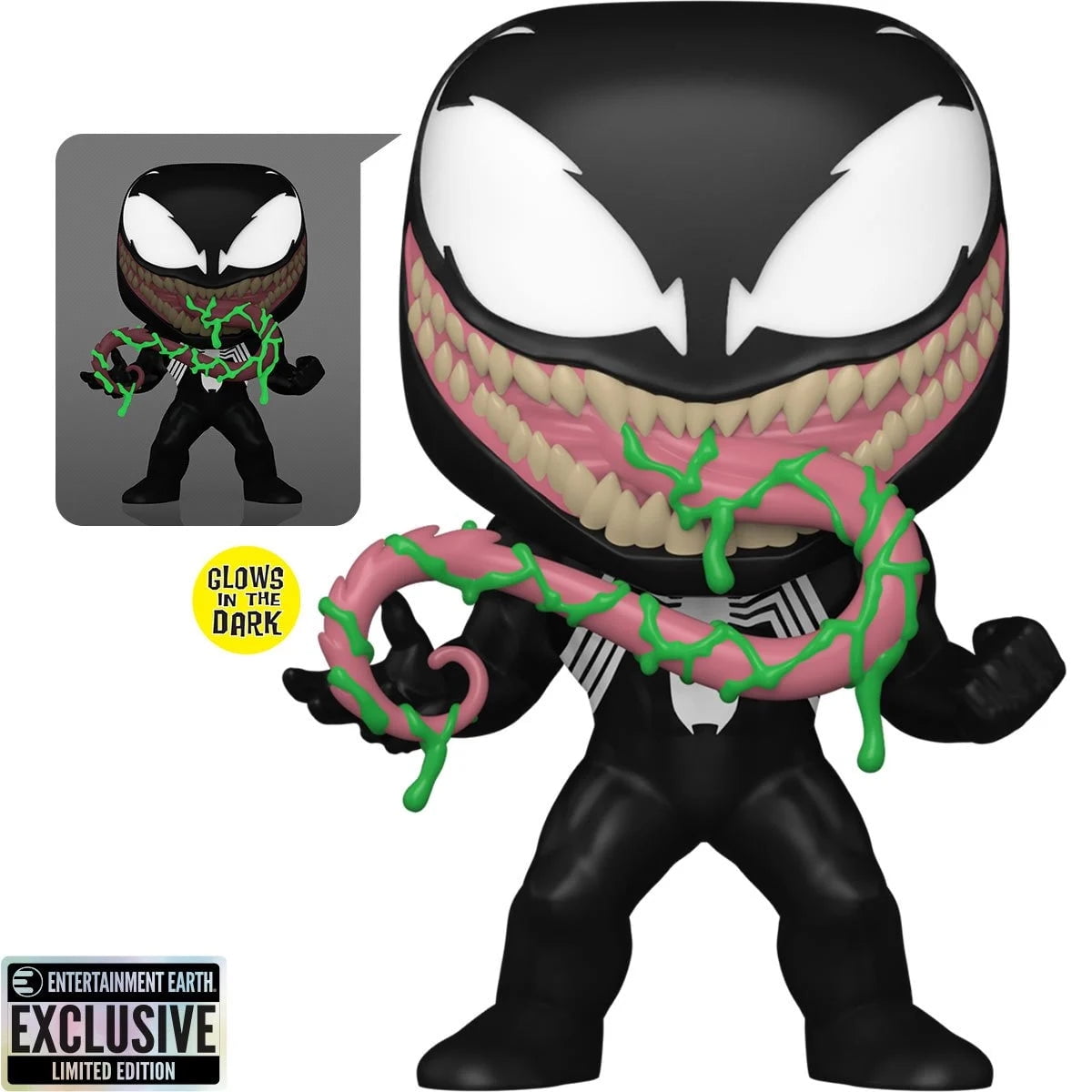 Venom with Ooze Funko Pop! Marvel - Glow E.E Exclusive Collectible Vinyl Figure #1469