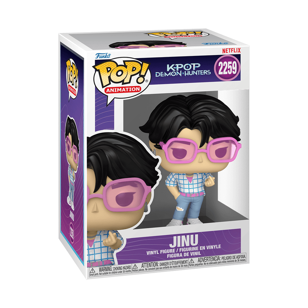 Funko POP! Animation: K-POP Demon Hunters - Jinu Collectible Vinyl Figure with Chase