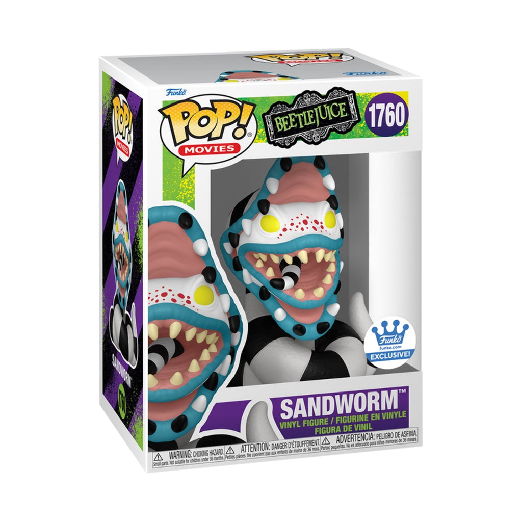 Beetlejuice - Sandworm Funko Exclusive # 1760 Funko Pop