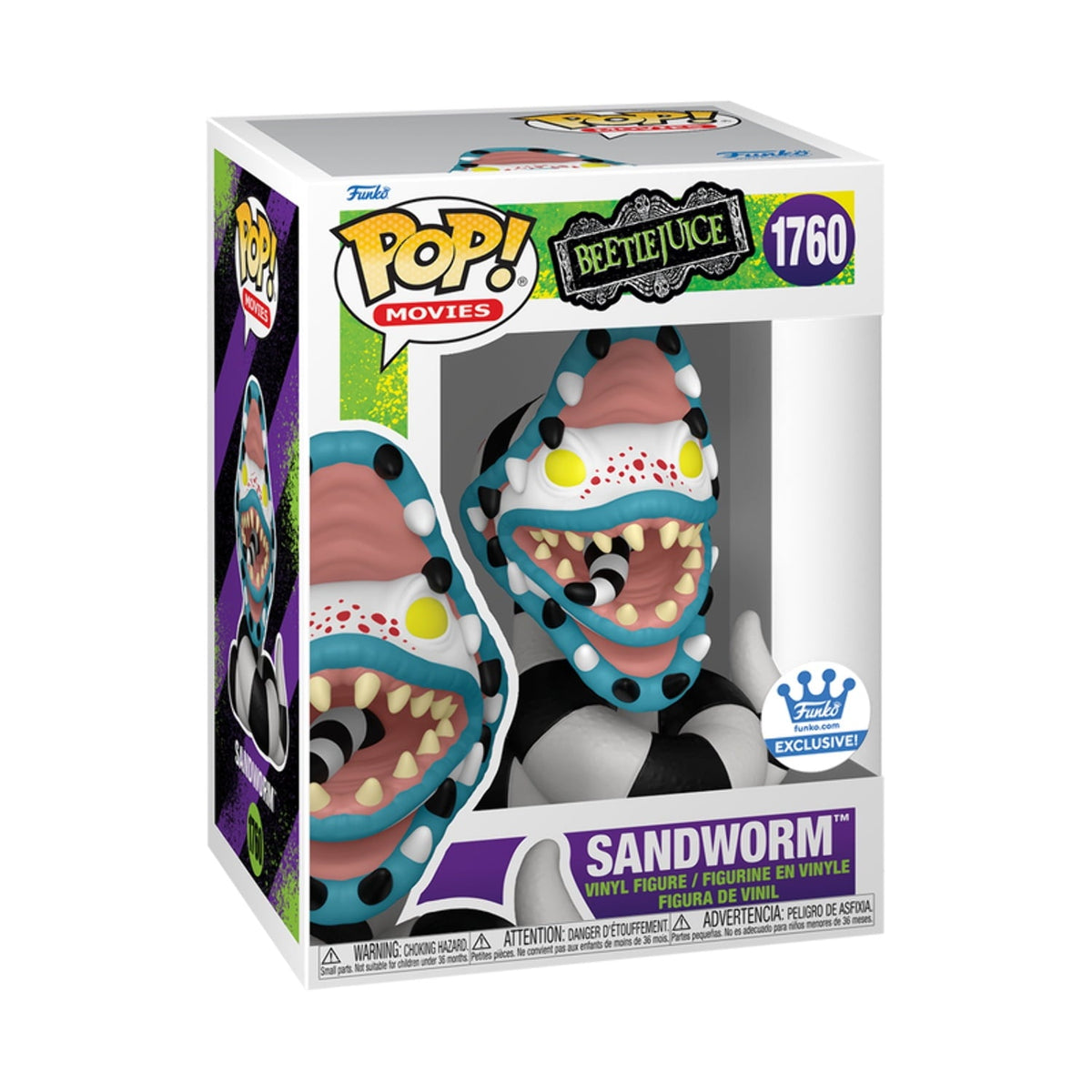 Beetlejuice - Sandworm Funko Exclusive # 1760 Funko Pop