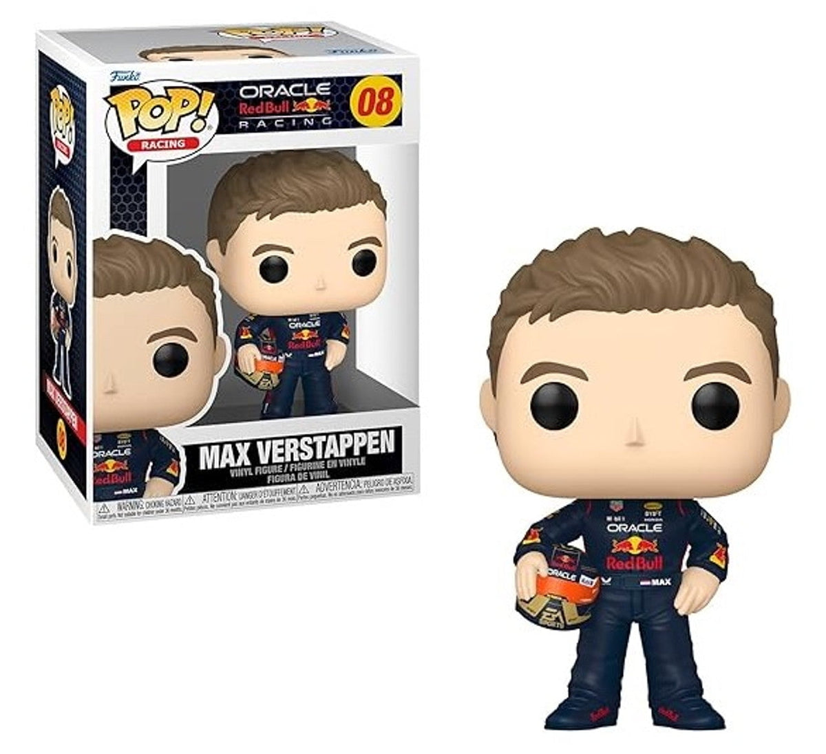 FUNKO POP! Racing: Racing - Max Verstappen with Helmet