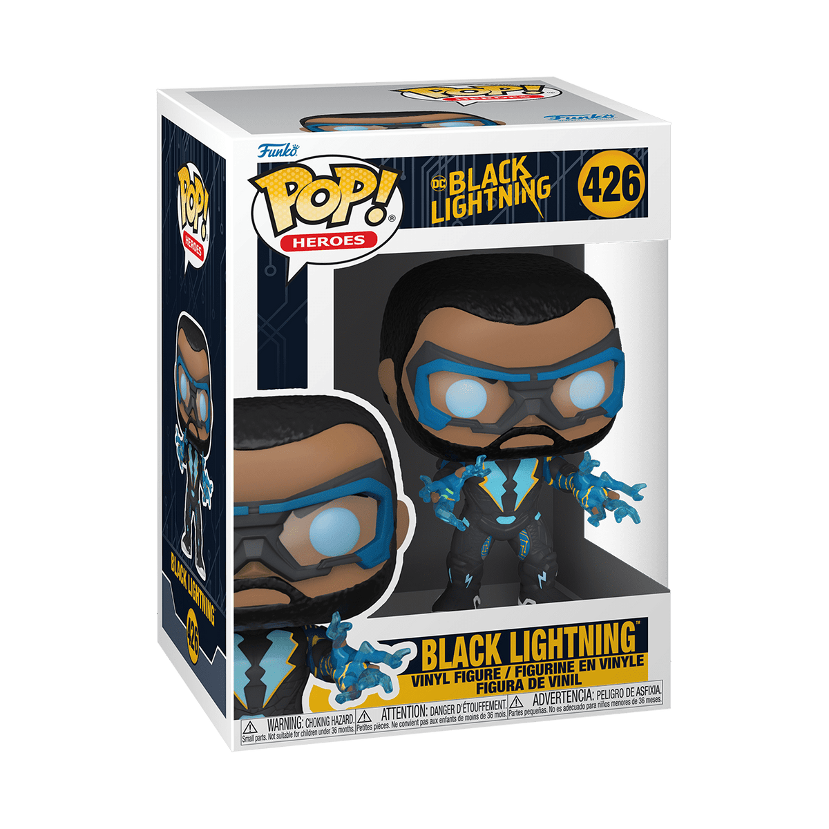 Funko Pop! Heroes: Black Lightning - Black Lightning Vinyl Figure