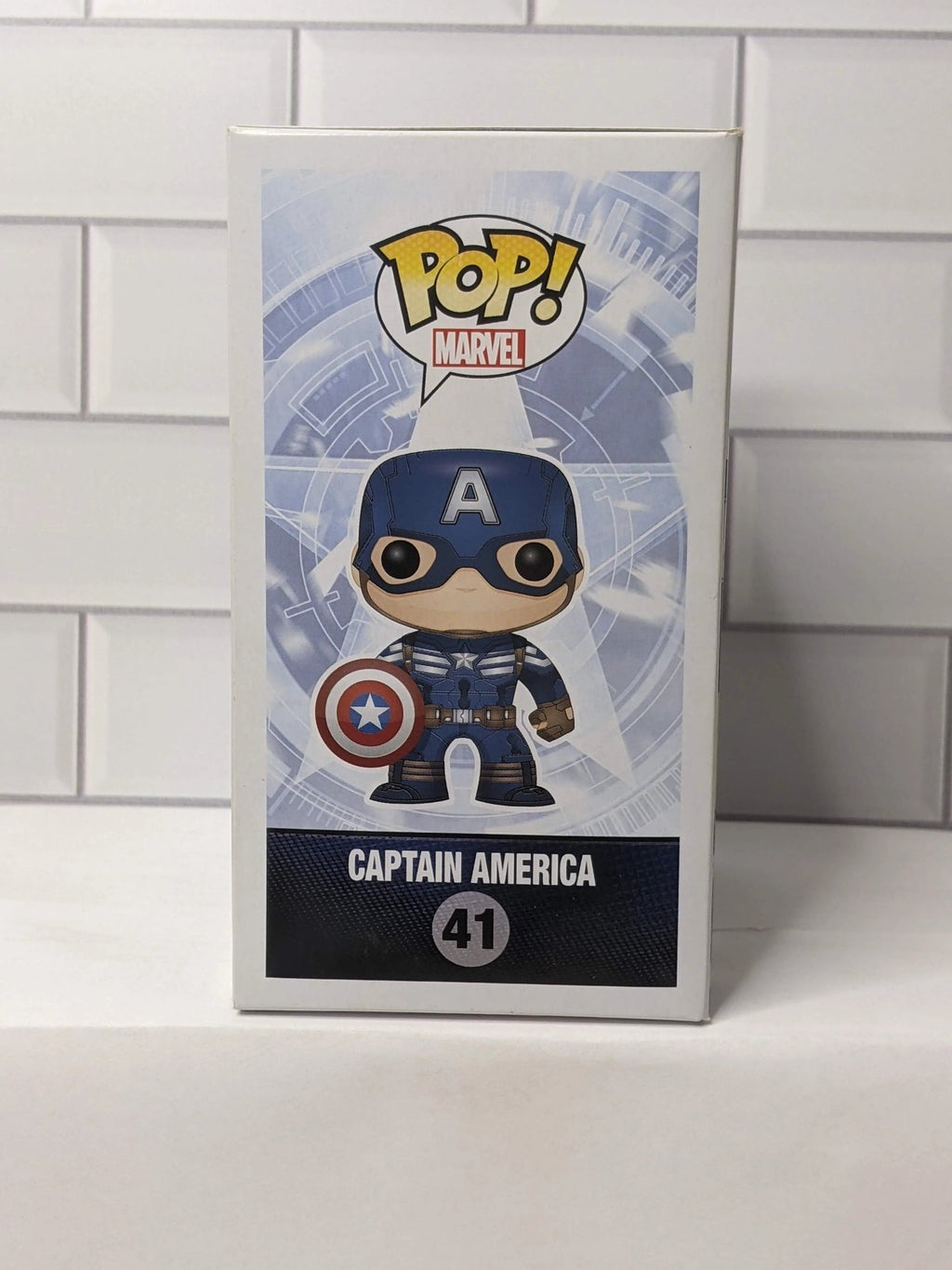 Funko POP Heroes: Captain America Movie 2 - Captain America Action Figure